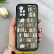 قاب گوشی Redmi 10 / Redmi 10 Prime شیائومی سیلیکونی Solid فانتزی چاپی محافظ لنزدار درجه یک طرح کتابخانه مشکی کد 103674