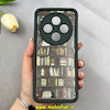 قاب گوشی Redmi 14C / Poco C75 / Redmi A4 شیائومی سیلیکونی Solid فانتزی چاپی محافظ لنزدار درجه یک طرح کتابخانه مشکی کد 103681