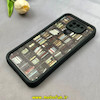 قاب گوشی Redmi Note 9 شیائومی سیلیکونی Solid فانتزی چاپی محافظ لنزدار درجه یک طرح کتابخانه مشکی کد 103685
