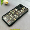 قاب گوشی Redmi Note 12S شیائومی سیلیکونی Solid فانتزی چاپی محافظ لنزدار درجه یک طرح کتابخانه مشکی کد 103693