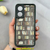 قاب گوشی Poco X7 Pro شیائومی سیلیکونی Solid فانتزی چاپی محافظ لنزدار درجه یک طرح کتابخانه مشکی کد 103698