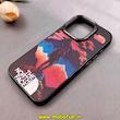 قاب گوشی iPhone 16 Pro آیفون سخت سوزنی فانتزی Pixelate The North Face کد 104232
