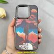 قاب گوشی iPhone 16 Pro آیفون سخت سوزنی فانتزی Pixelate The North Face کد 104232