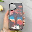 قاب گوشی iPhone 16 آیفون سخت سوزنی فانتزی Pixelate The North Face کد 104233