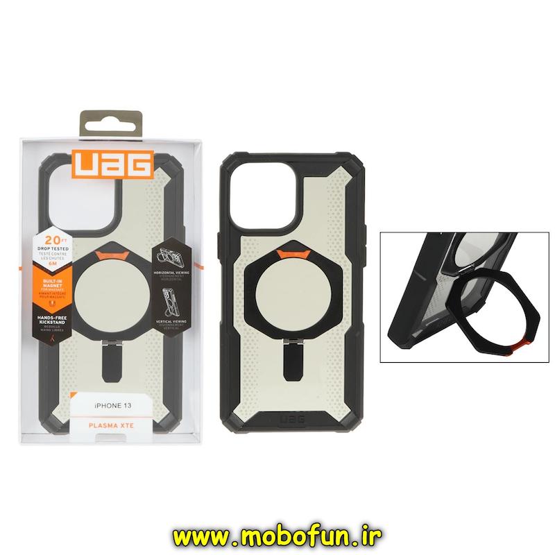 قاب گوشی iPhone 13 Pro Max آیفون اورجینال UAG یو ای جی بتمنی مگ سیف دار Secure And Fit استندشو ایربگ دار مشکی کد 94173