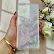 قاب گوشی Galaxy A12 / M12 سامسونگ طلقی شفاف هولوگرامی طرح سه بعدی قلبی پروانه کد 104406