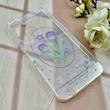 قاب گوشی Galaxy A36 / A56 سامسونگ طلقی شفاف هولوگرامی طرح سه بعدی قلبی گل لاله کد 104440