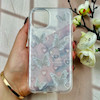 قاب گوشی iPhone 11 Pro آیفون طلقی شفاف هولوگرامی طرح سه بعدی قلبی پروانه کد 104537