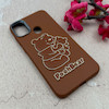 قاب گوشی Galaxy A11 / M11 سامسونگ لدر دیزاین SOFT Lether Design فانتزی سیلیکونی طرح چرمی برجسته Pooh قهوه ای کد 104922