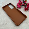 قاب گوشی Galaxy A14 سامسونگ لدر دیزاین SOFT Lether Design فانتزی سیلیکونی طرح چرمی برجسته Pooh قهوه ای کد 104936