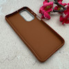 قاب گوشی Galaxy A16 سامسونگ لدر دیزاین SOFT Lether Design فانتزی سیلیکونی طرح چرمی برجسته Pooh قهوه ای کد 104944