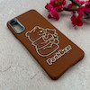 قاب گوشی Galaxy A30S / Galaxy A50S / Galaxy A50 سامسونگ لدر دیزاین SOFT Lether Design فانتزی سیلیکونی طرح چرمی برجسته Pooh قهوه ای کد 104983