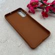 قاب گوشی Galaxy A30S / Galaxy A50S / Galaxy A50 سامسونگ لدر دیزاین SOFT Lether Design فانتزی سیلیکونی طرح چرمی برجسته Pooh قهوه ای کد 104983
