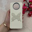 قاب گوشی Poco X3 NFC / Poco X3 Pro شیائومی لدر دیزاین SOFT Lether Design فانتزی سیلیکونی طرح چرمی برجسته پروانه شیری کد 104996
