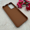 قاب گوشی Redmi Note 10S / Redmi Note 10 4G / Poco M5S شیائومی لدر دیزاین SOFT Lether Design فانتزی سیلیکونی طرح چرمی برجسته Pooh قهوه ای کد 105005