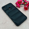 قاب گوشی Galaxy A11 / M11 سامسونگ سیلیکون ژله ای پافر PC زیر بسته محافظ لنز دار مشکی کد 104778