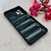 قاب گوشی Galaxy A13 4G - A04S سامسونگ سیلیکون ژله ای پافر PC زیر بسته محافظ لنز دار مشکی کد 104779