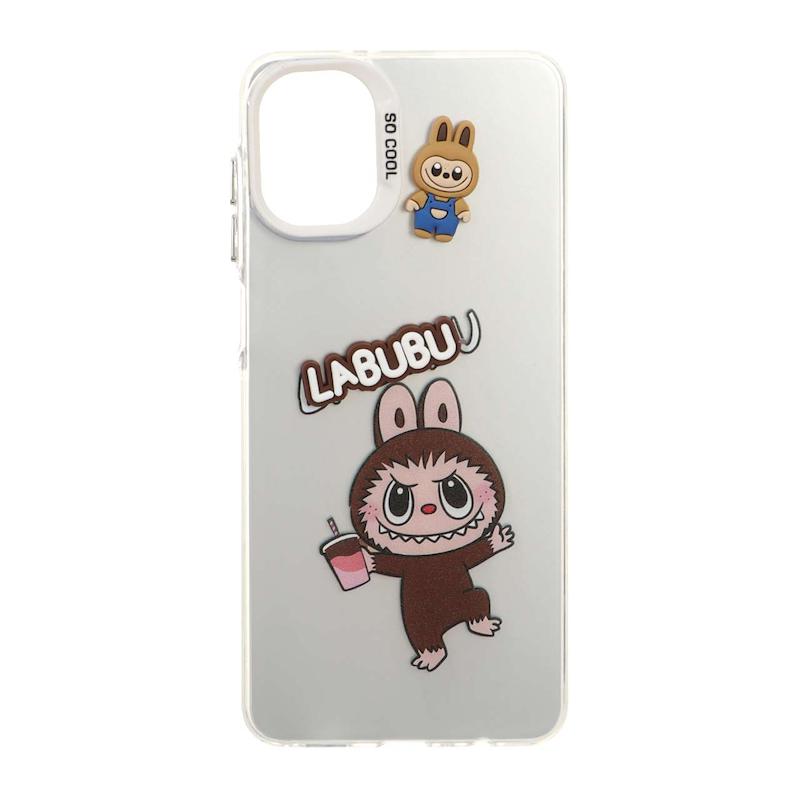 قاب گوشی Galaxy A07 سامسونگ فانتزی HARD اورجینال SO COOL عروسکی برجسته طرح لبوبو کد 105086