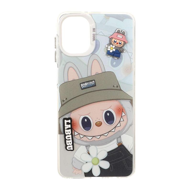 قاب گوشی Galaxy A07 سامسونگ فانتزی HARD اورجینال SO COOL عروسکی برجسته طرح لبوبو کد 105094