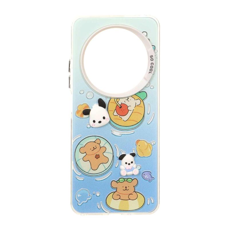 قاب گوشی Redmi 14C / Poco C75 / Redmi A4 شیائومی فانتزی HARD اورجینال SO COOL عروسکی برجسته طرح تدی کد 105146