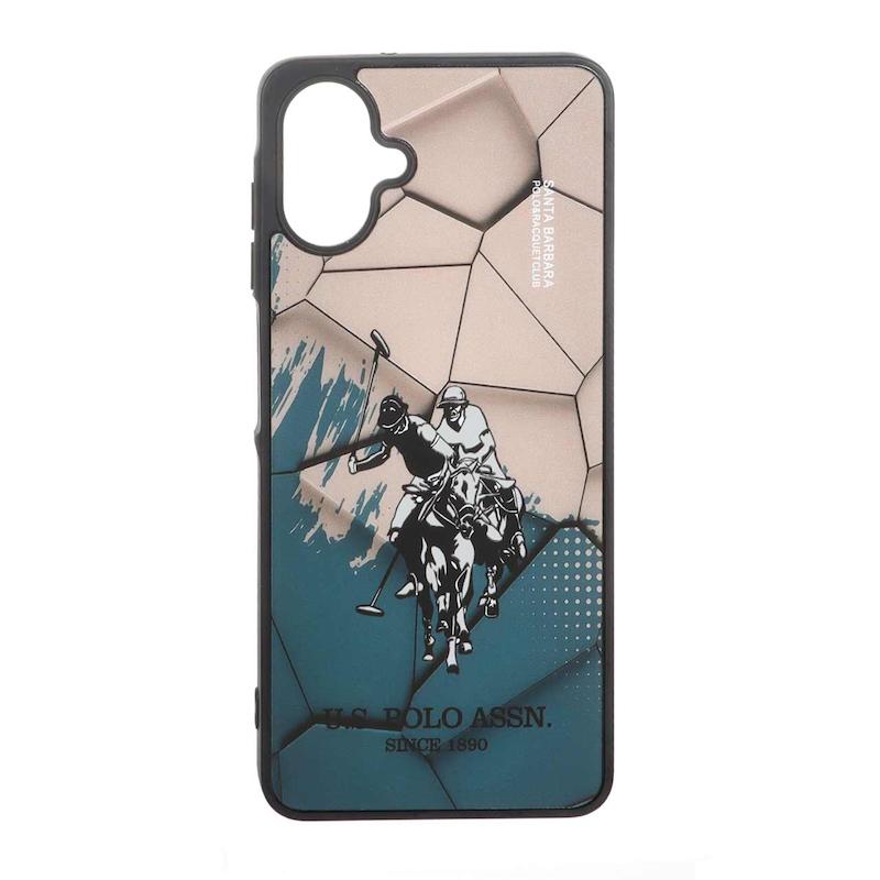 قاب گوشی Galaxy A07 سامسونگ پشت سخت آینه ای مات طرح POLO کد 105251