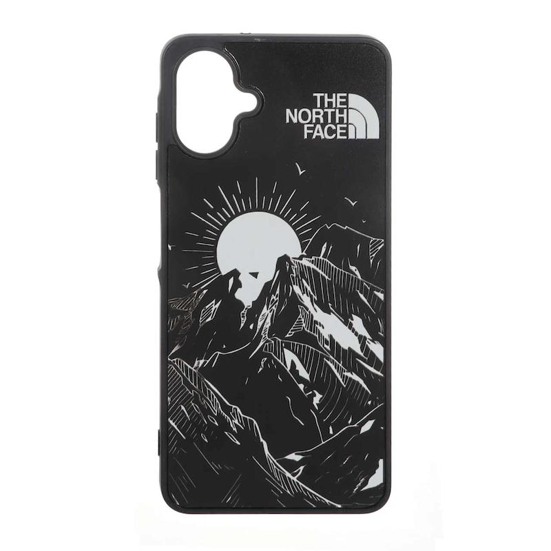 قاب گوشی Galaxy A07 سامسونگ پشت سخت آینه ای مات طرح The North Face کد 105260