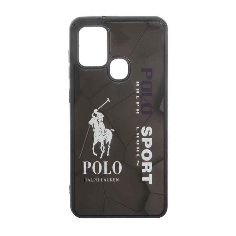 قاب گوشی Galaxy A21S سامسونگ پشت سخت آینه ای مات طرح POLO کد 105264