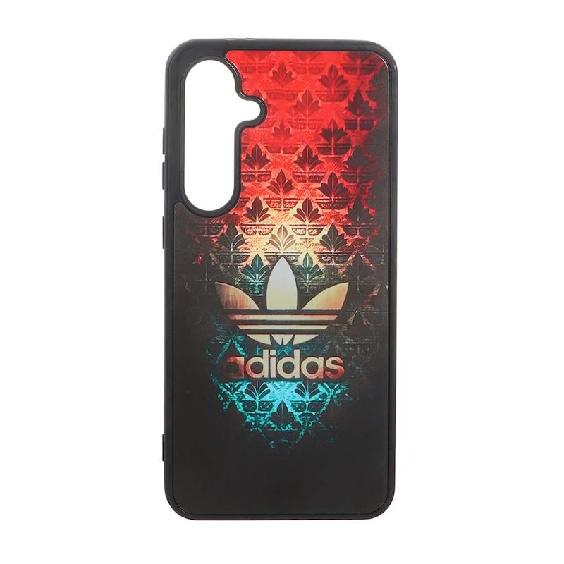 قاب گوشی Galaxy S24 FE سامسونگ پشت سخت آینه ای مات طرح adidas کد 105275