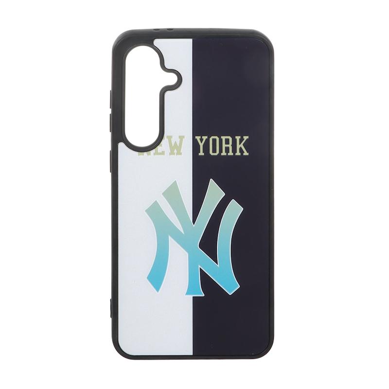 قاب گوشی Galaxy S24 FE سامسونگ پشت سخت آینه ای مات طرح NEW YORK کد 105277