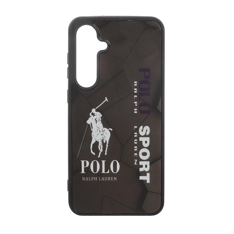 قاب گوشی Galaxy S24 FE سامسونگ پشت سخت آینه ای مات طرح POLO کد 105278