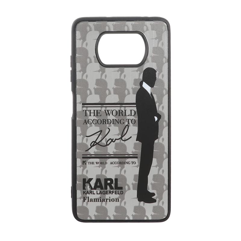 قاب گوشی Poco X3 NFC / Poco X3 Pro شیائومی پشت سخت آینه ای مات طرح KARL کد 105289