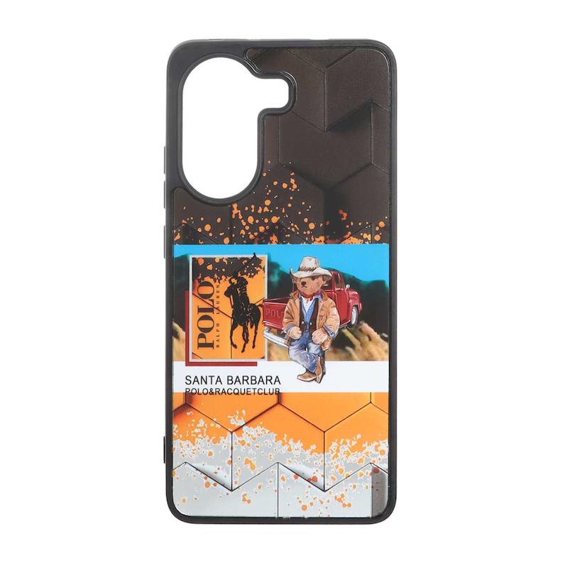 قاب گوشی Poco X7 Pro شیائومی پشت سخت آینه ای مات طرح POLO کد 105302