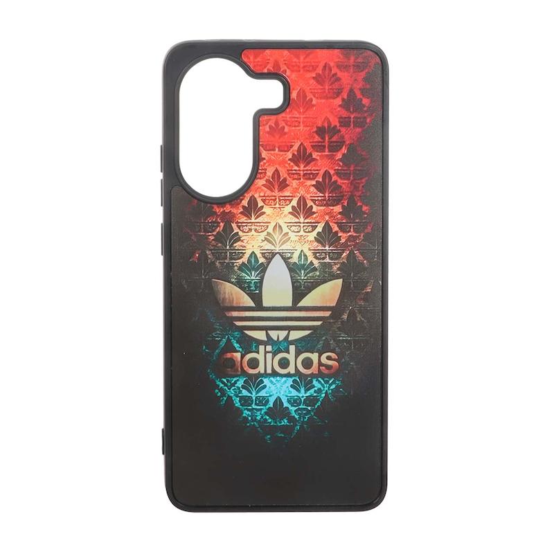 قاب گوشی Poco X7 Pro شیائومی پشت سخت آینه ای مات طرح adidas کد 105308