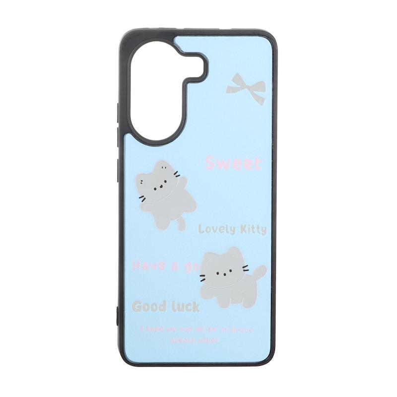 قاب گوشی Poco X7 Pro شیائومی پشت سخت آینه ای مات طرح گربه کد 105311