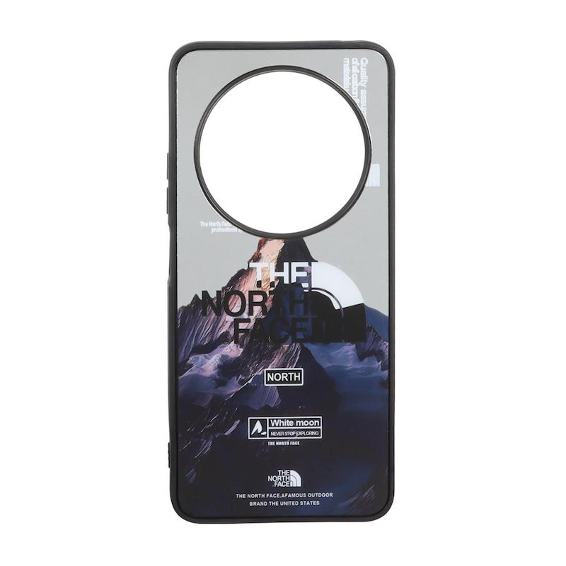 قاب گوشی Redmi 14C / Poco C75 / Redmi A4 شیائومی پشت سخت آینه ای مات طرح The North Face کد 105315