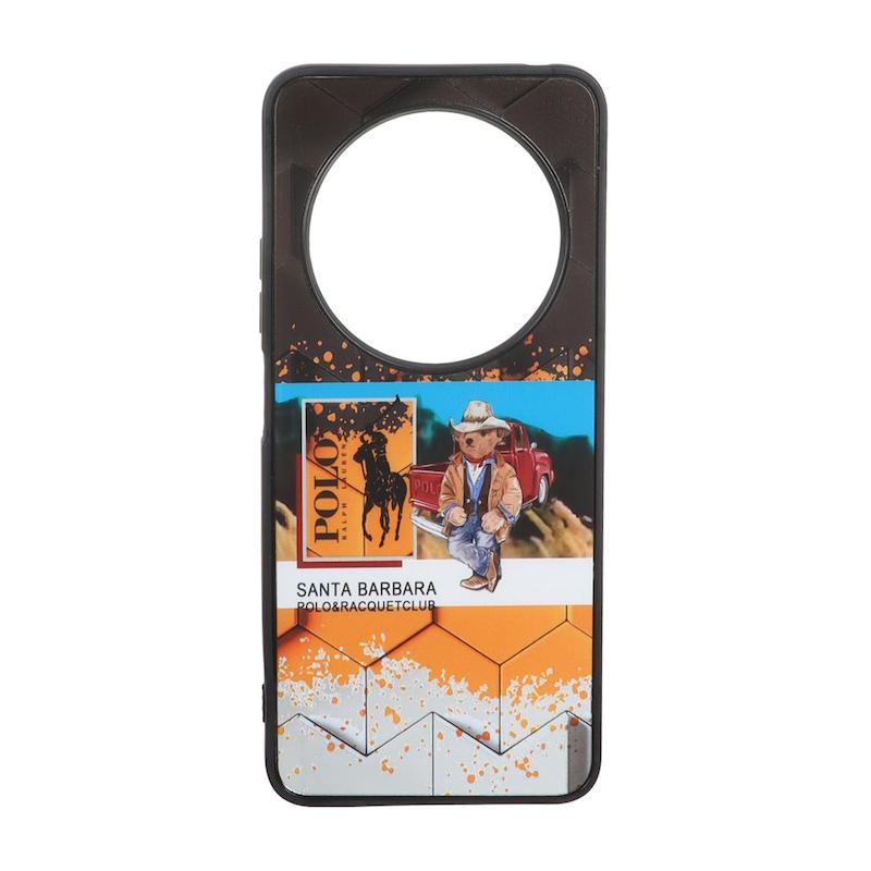 قاب گوشی Redmi 14C / Poco C75 / Redmi A4 شیائومی پشت سخت آینه ای مات طرح POLO کد 105318