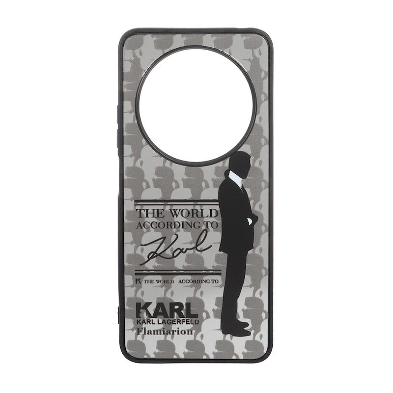 قاب گوشی Redmi 14C / Poco C75 / Redmi A4 شیائومی پشت سخت آینه ای مات طرح KARL کد 105323