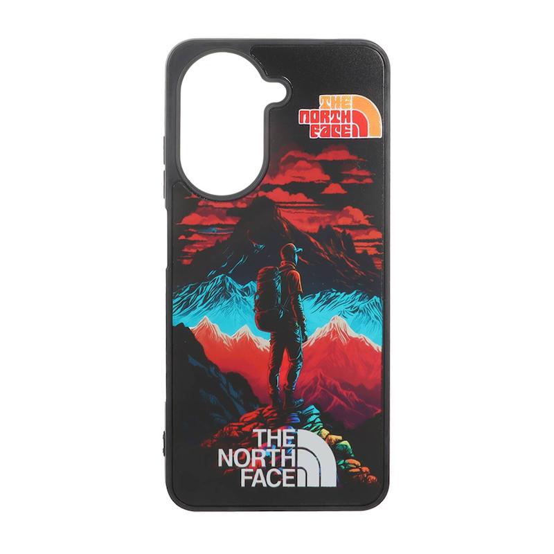 قاب گوشی Redmi A5 / Poco C71 شیائومی پشت سخت آینه ای مات طرح The North Face کد 105327