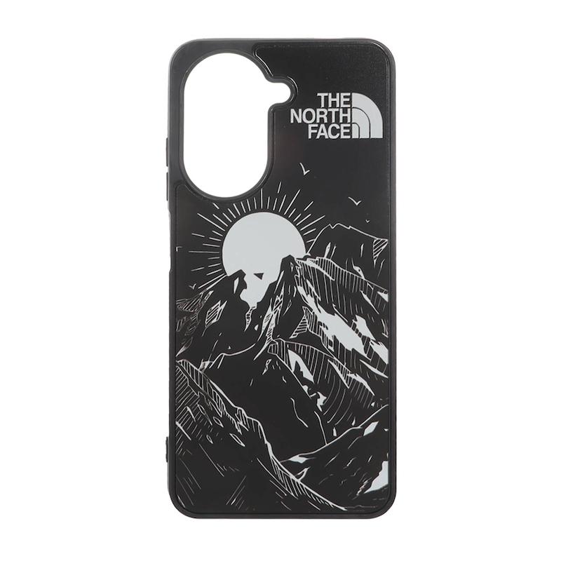 قاب گوشی Redmi A5 / Poco C71 شیائومی پشت سخت آینه ای مات طرح The North Face کد 105329
