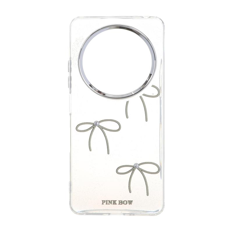 قاب گوشی Redmi 14C / Poco C75 / Redmi A4 شیائومی لاکچری شفاف رزینی لنز کرومی طرح کیوت کد 105377