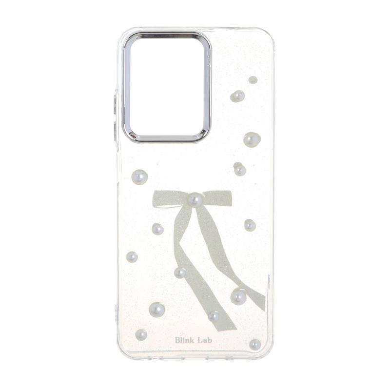 قاب گوشی Redmi A5 / Poco C71 شیائومی لاکچری شفاف رزینی لنز کرومی طرح کیوت کد 105381