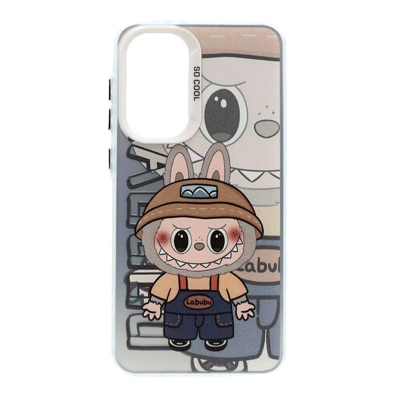 قاب گوشی Galaxy A36 / A56 سامسونگ So CooL سوکول اورجینال فانتزی دکمه کرومی طرح لبوبو کد 105080