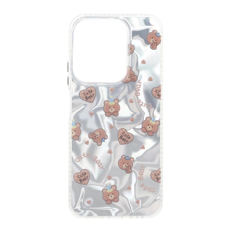 قاب گوشی Redmi 15C / Poco C85 شیائومی فانتزی براق IMD لیزری لاکچری سخت HARD طرح تدی کد 105703