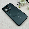 قاب گوشی iPhone 16 Pro آیفون اورجینال مگ سیف دار Light Stand کربن محافظ لنزدار کد 105926