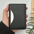  ولت جاکارتی چرمی اورجینال مگ سیف دار Leather Magsafe Wallet مشکی کد 105956