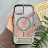 قاب گوشی iPhone 13 / iPhone 14 آیفون استندشو مگ سیف دار اورجینال مات تیتانیوم کد 106431