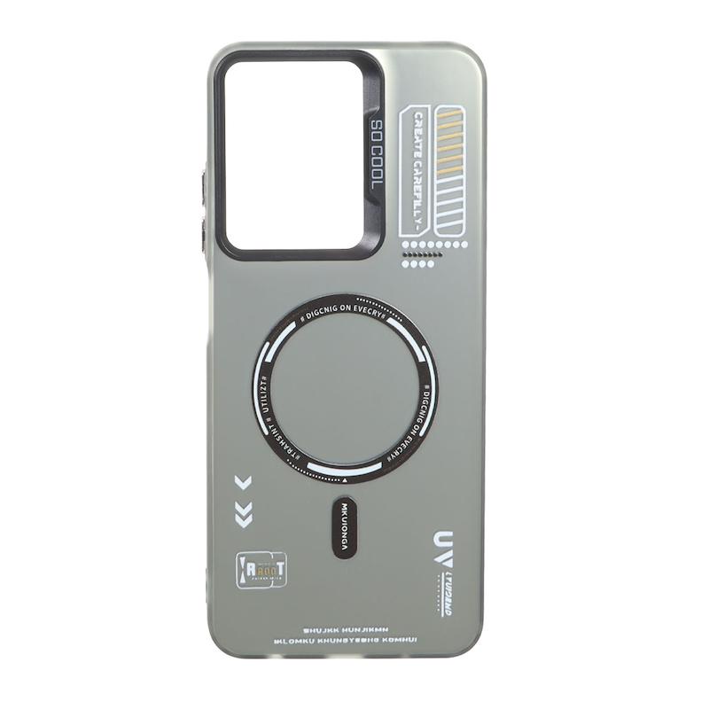 قاب گوشی Redmi A5 / Poco C71 شیائومی So CooL اورجینال اسپرت طرح مگ سیف کرومی خاکستری کد 105077