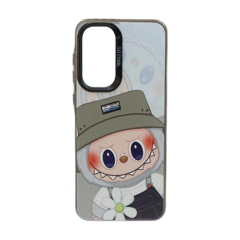 قاب گوشی Galaxy A36 / A56 سامسونگ So CooL سوکول اورجینال فانتزی دکمه کرومی طرح لبوبو کد 105082