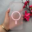 قاب گوشی Galaxy A15 سامسونگ اسلیم Slim مگ سیف دار اورجینال ایر اسکین مات صورتی کد 106071