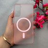 قاب گوشی Galaxy S21 FE سامسونگ اسلیم Slim مگ سیف دار اورجینال ایر اسکین مات صورتی کد 106109